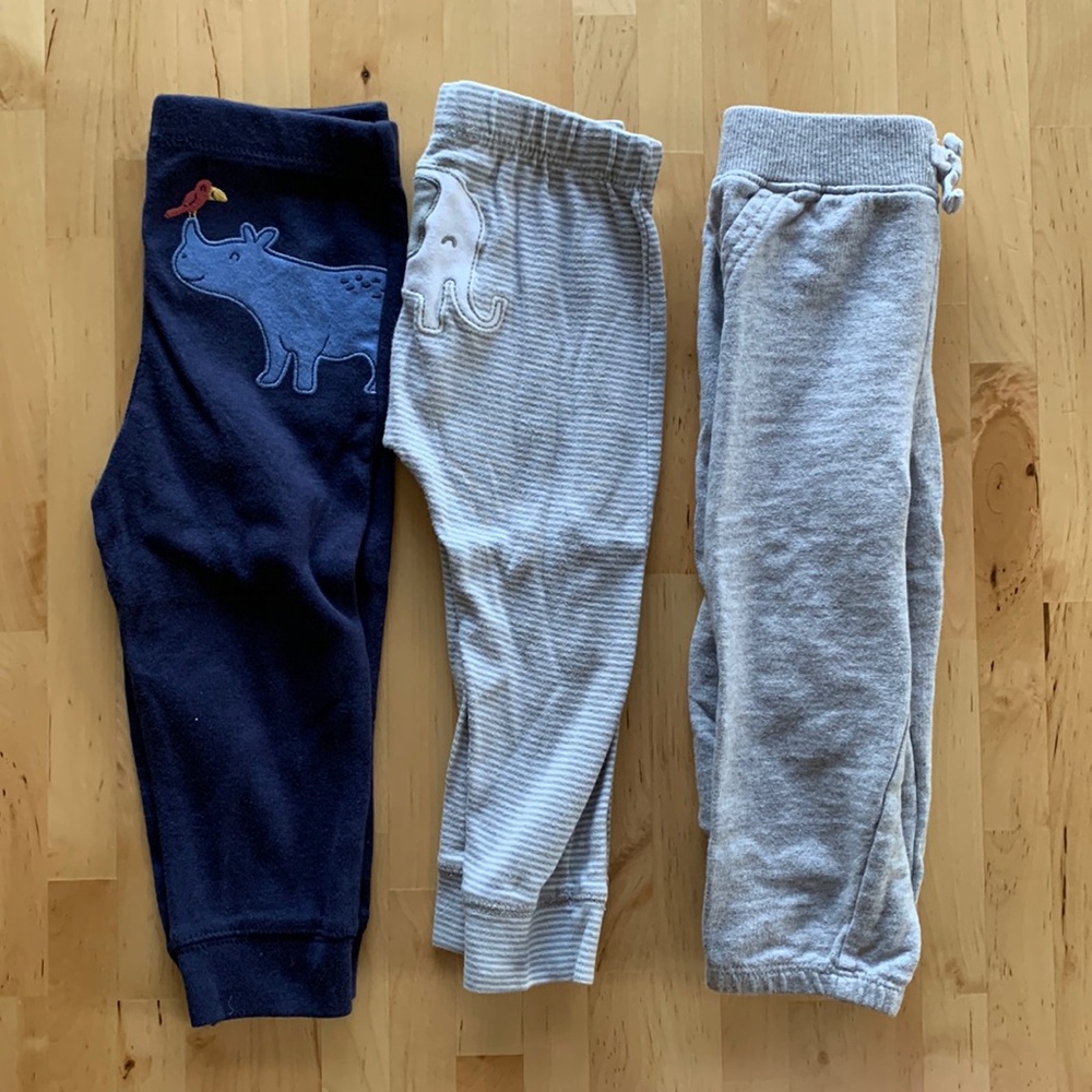 Bundle of 3 Carter’s 18M pants